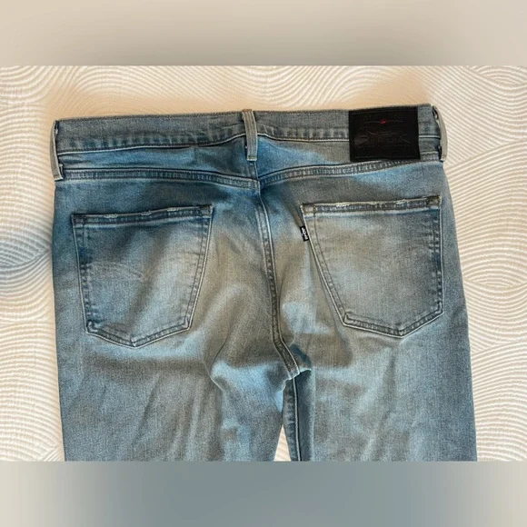 Levi’s Made & Crafted 502 Taper Fit Jeans - Nitchibotsu Light Wash - 34 / 34 - Picture 9 of 13